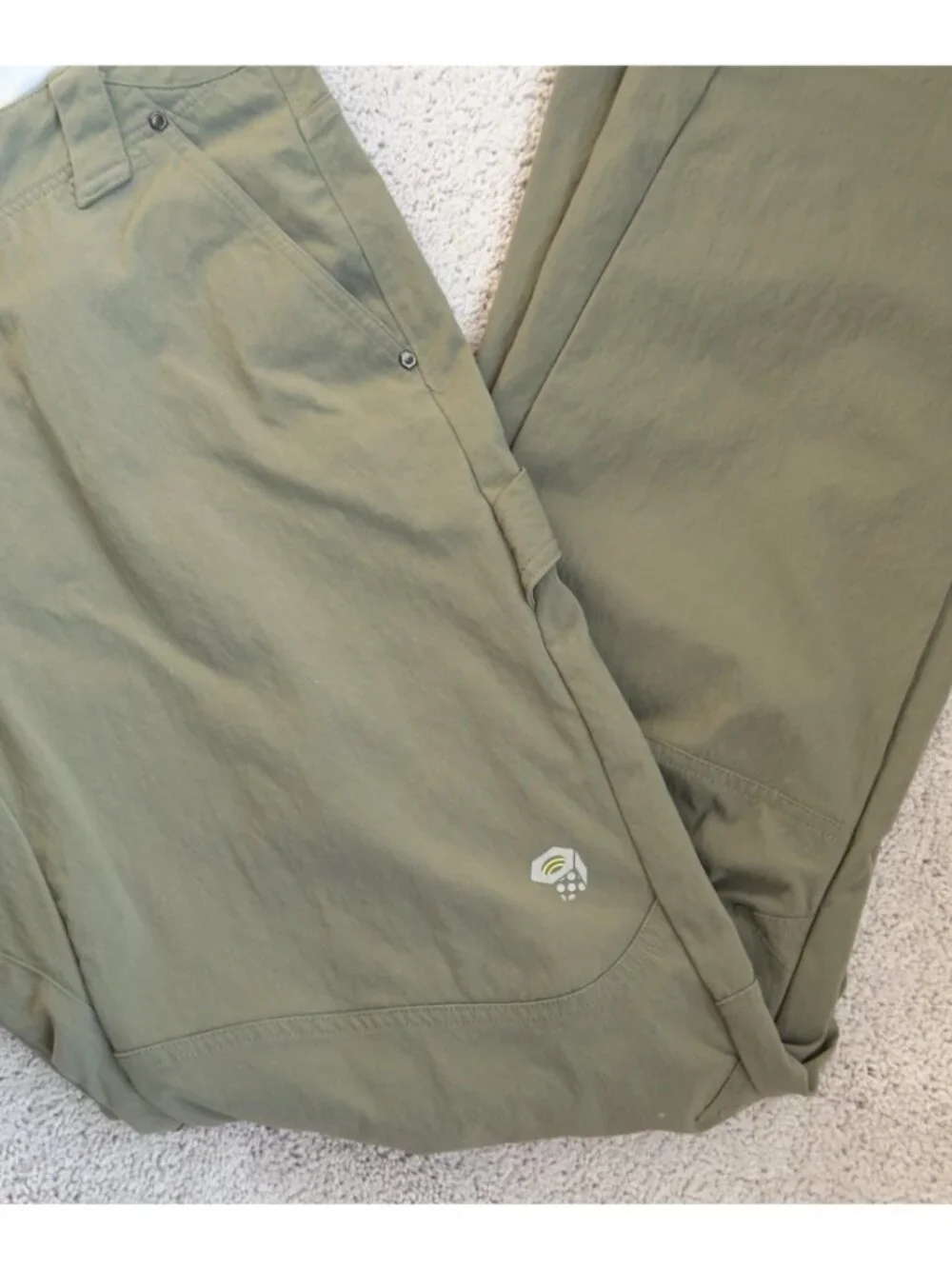 Mountain Hardwear Pants Mens Size 36 Long Nylon Blend Cargo Hiking Outdoors